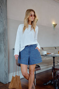 Weekender Short - Fresh Indigo