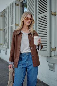 Pia Coat - Chocolate