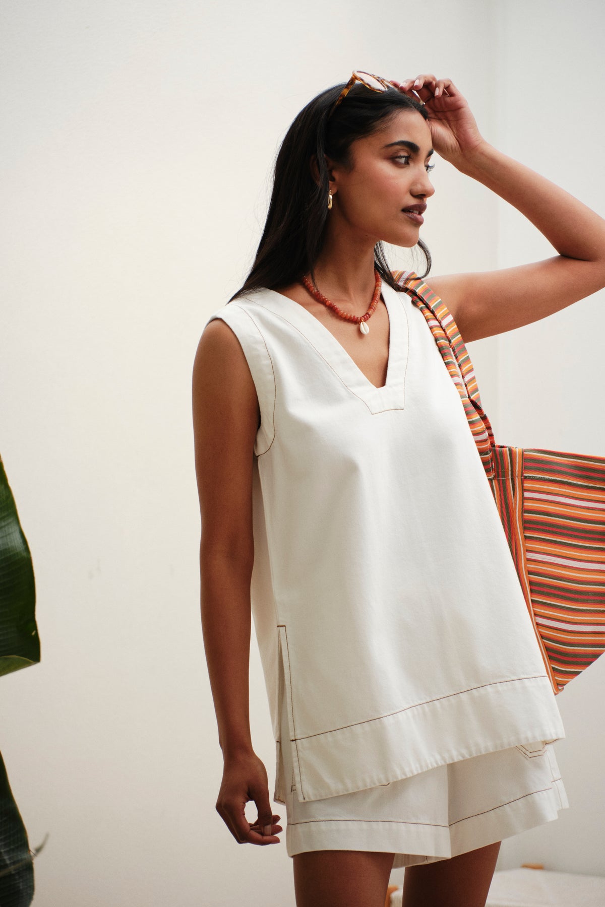 Winnie Tunic - Fresh Ecru