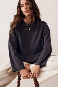 Jordi Slouchy Top - Phantom