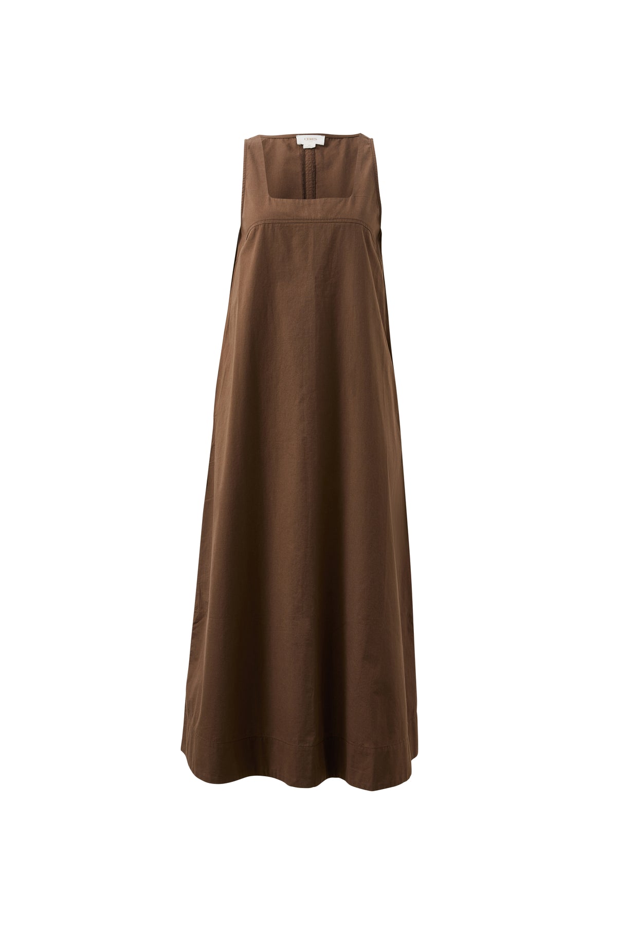 Parker Midi Dress - Brunette Brown