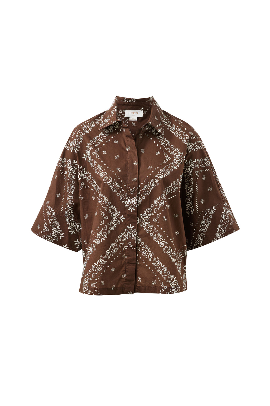 Sarah Boxy Shirt - Bandana