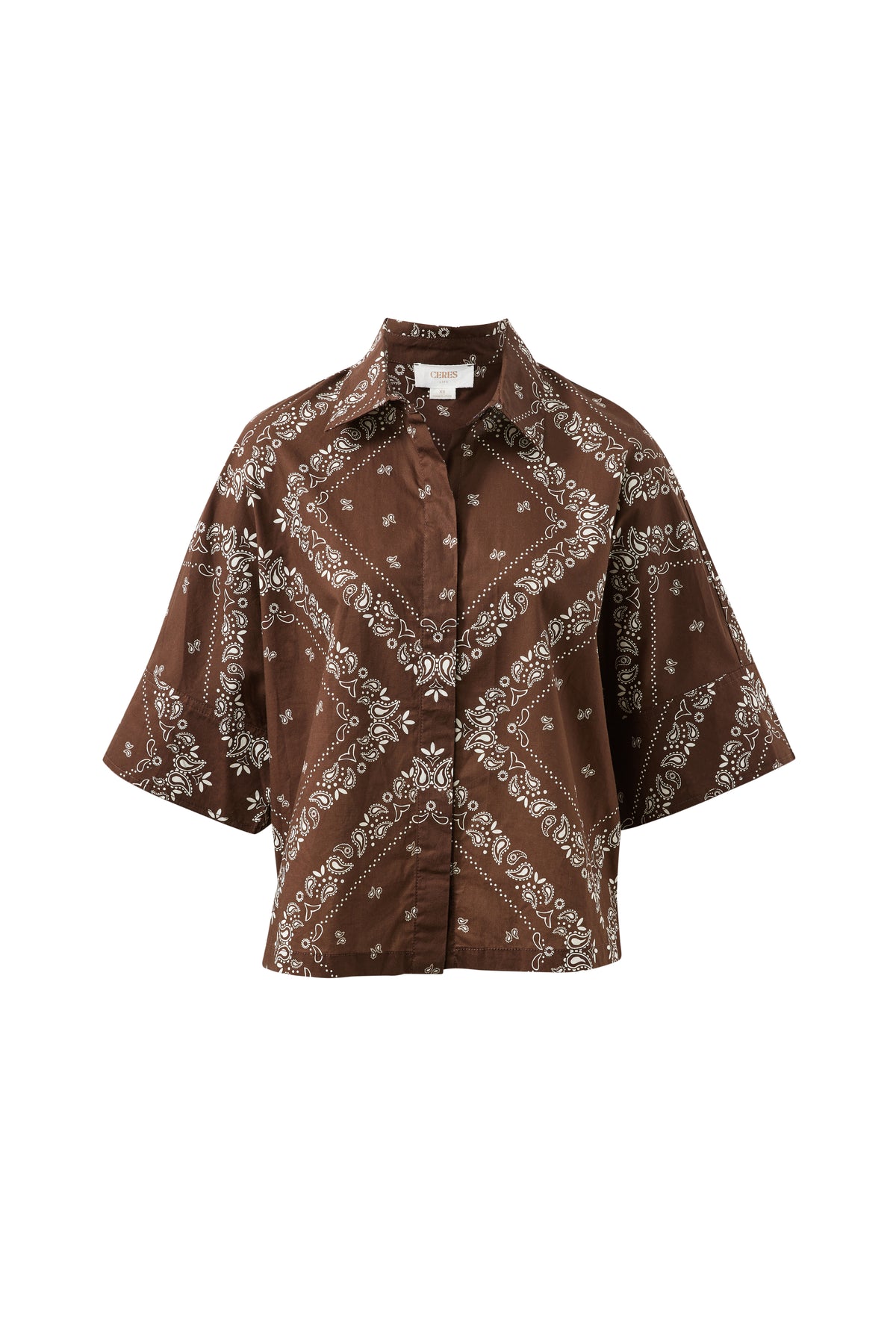 Sarah Boxy Shirt - Bandana