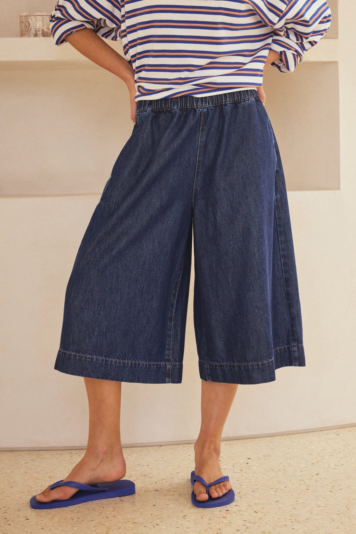 Andie Bermuda - Denim - Midnight