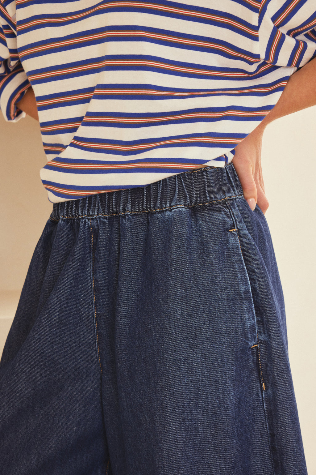 Andie Bermuda - Denim - Midnight