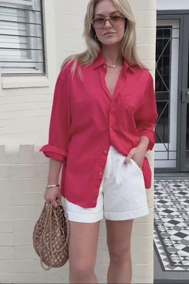Weekender Short - Ecru