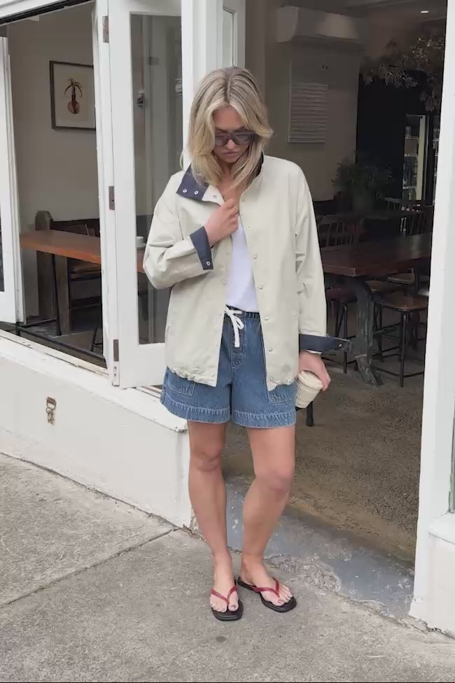 Darcy Relaxed Everyday Short - Fresh Indigo
