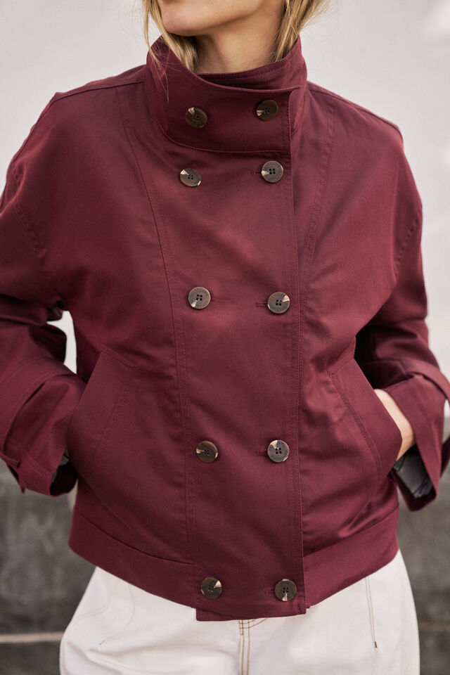 Gen Bomber Trench, BURGUNDY