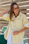 Peta Oversized Shirt, SUNNY YELLOW - alternate image 4