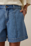 Juno Seamed Short, VINTAGE BLUE - alternate image 4