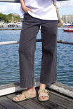 Jude Wide Leg Crop Jean, WASHED BLACK - alternate image 1