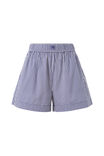 Mila Short, COLLEGE BLUE WHITE NARROW STRIPE - alternate image 2
