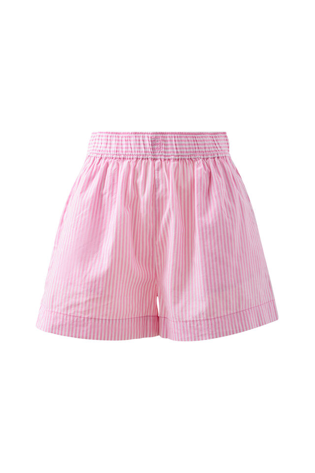 Mila Short, HIBISCUS PINK STRIPE