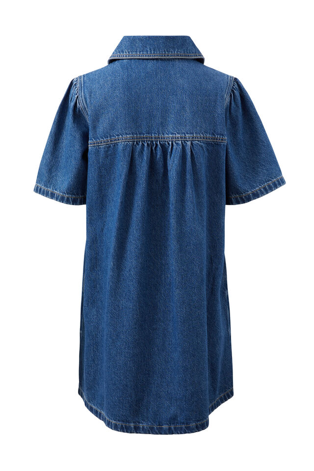 Sienna Denim Dress, FRESH INDIGO