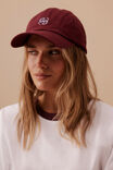Pip Everyday Cap, BURGUNDY - alternate image 4