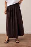 Florence Maxi Skirt, CHOCOLATE - example image 6