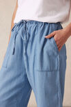 Relaxed Beach Pant, VINTAGE BLUE PINSTRIPE - alternate image 6