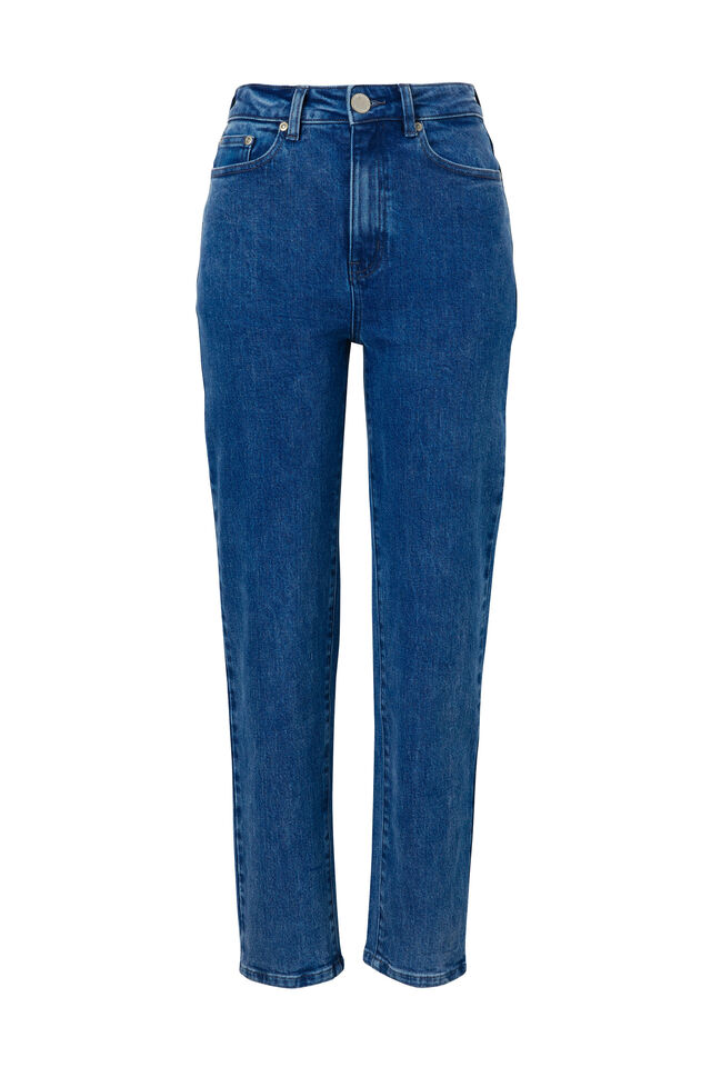 Straight Jean In Organic Cotton, INDIGO BLUE