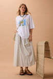 Liv Oversized Tee, WHITE/LA BELLE VITA - alternate image 5