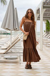 Sunday Maxi Dress, CHOCOLATE - alternate image 7