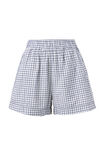 Mila Short, WHITE NAVY CHECK - alternate image 2