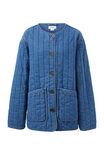Comfy Quilted Jacket, FRESH INDIGO - alternate image 2