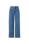 Evie Wide Leg Jean, FRESH INDIGO - alternate image 2