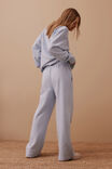 Gracie Relaxed Pin Tuck Trackpant, CHALK BLUE - alternate image 3