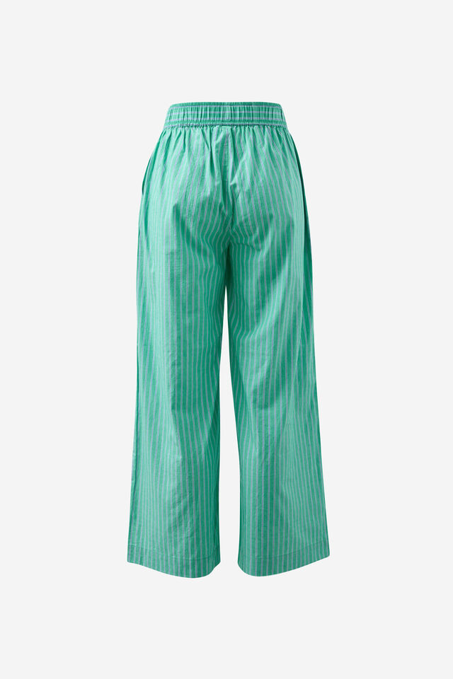 The Lounge Pant, ZESTY GREEN TRIPLE STRIPE