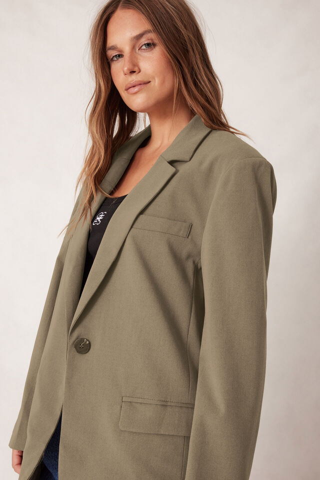 Heritage Blazer, DEEP MOSS SUITING