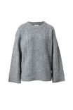 Chunky Cable Knit, MID GREY NEP - alternate image 2