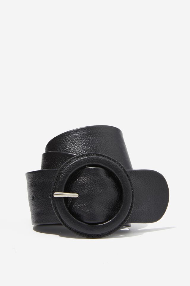 Loop Leather Co. Skye Belt, BLACK