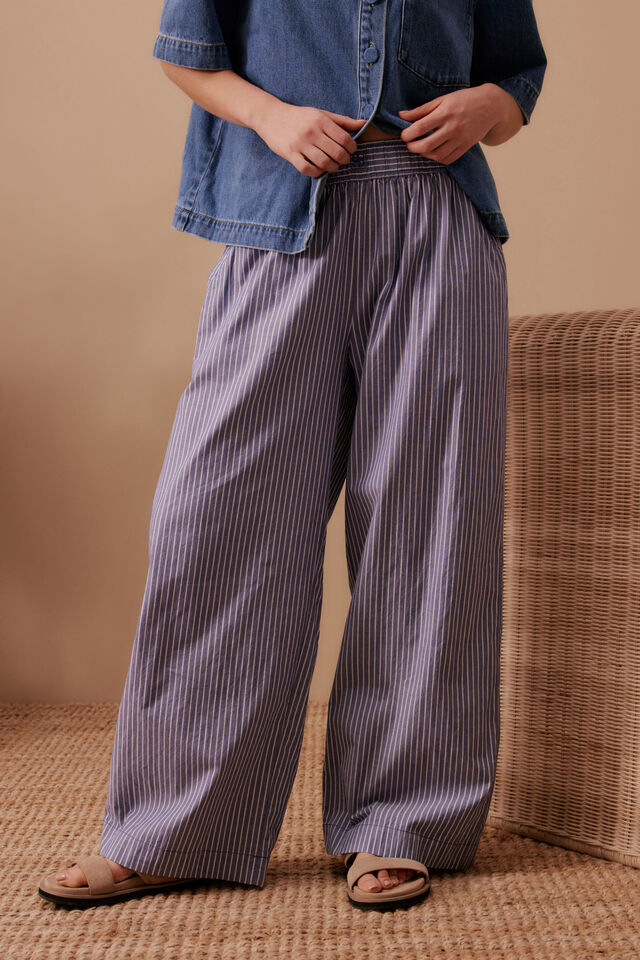 The Lounge Pant, COLLEGE BLUE WHITE STRIPE
