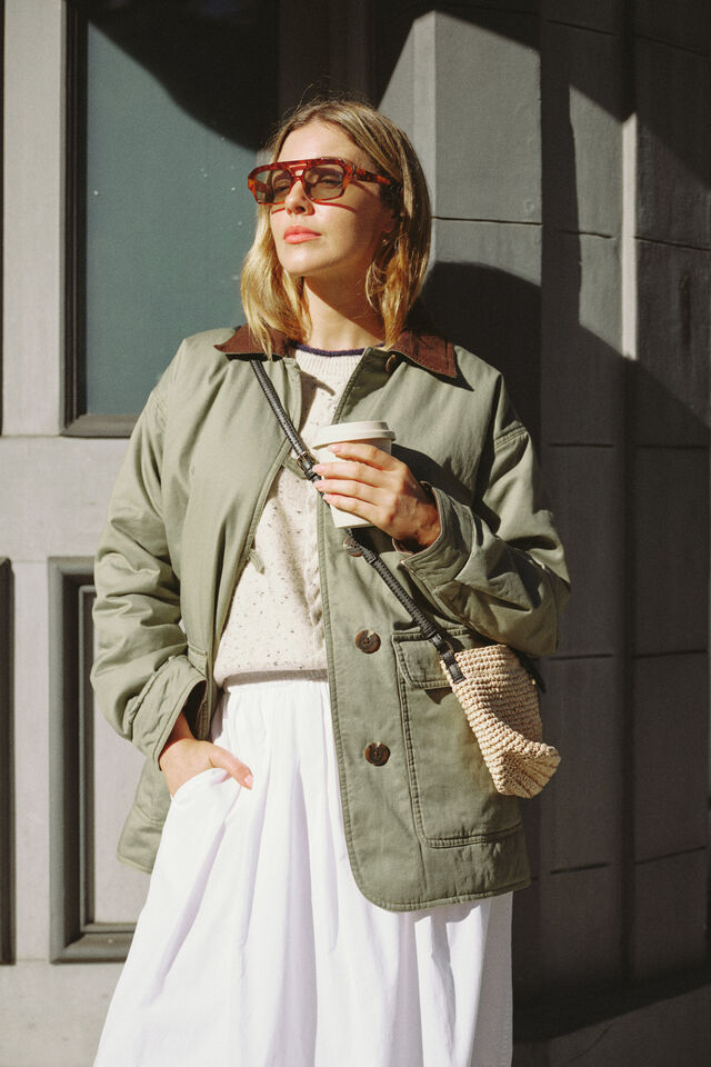 Barn Jacket, SPRING KHAKI