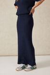 Beach Knit Maxi Skirt, NEW NAVY - alternate image 4