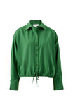 Clover Tie Shirt, BASIL - example image 2