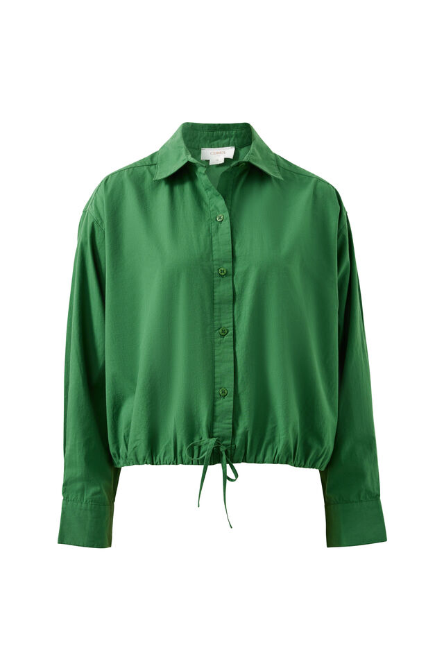 Clover Tie Shirt, BASIL