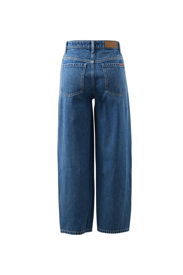 Leah Tapered Barrel Jean, FRESH INDIGO