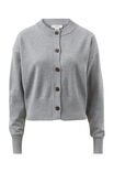 Soft Crew Cardi, GREY MARLE - alternate image 2