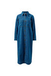 Rae Long Sleeve Midi Dress, FRESH INDIGO - alternate image 2