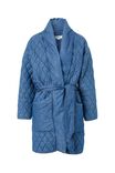 Longline Quilted Jacket, CHAMBRAY - alternate image 2