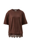 Lacey Tee, CHOCOLATE - alternate image 2