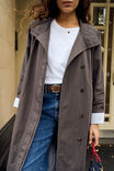 Rowan Longline Jacket, TOBACCO BROWN - example image 4