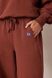 Elise Barrel Trackpant, BURNT TOFFEE - alternate image 6