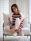 Seamed Trackpant, SHELL PINK - alternate image 4