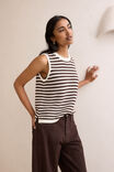 Select Colour: BRUNETTE STRIPE