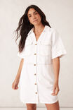 Side Pocket Boxy Dress, FRESH ECRU - alternate image 7