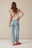 Crop Frenchie Jean, VINTAGE BLUE - alternate image 3