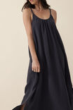 Strappy Midi Dress, PHANTOM - alternate image 4