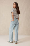 Core Wide Leg Jean, LIGHT VINTAGE BLUE - alternate image 3